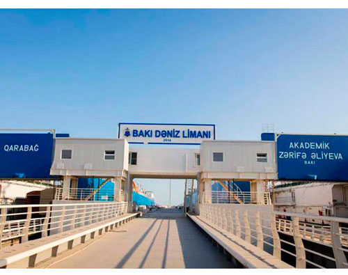 Dəniz daşımaları: Azərbaycan limanı