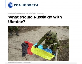 What should Russia do with Ukraine?