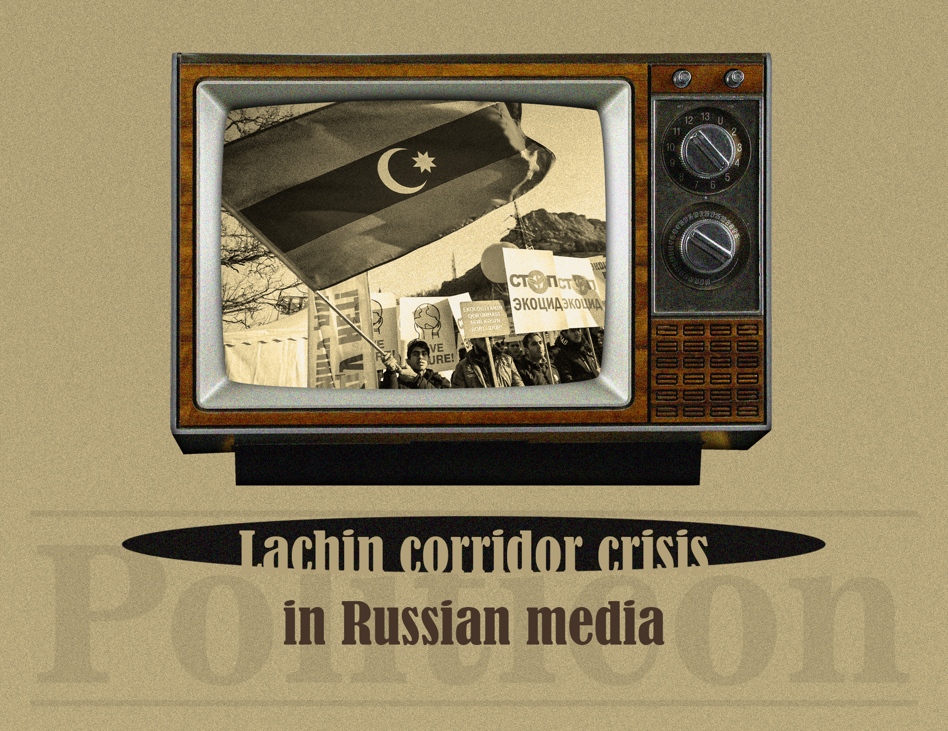 Lachin corridor crisis in Russian media